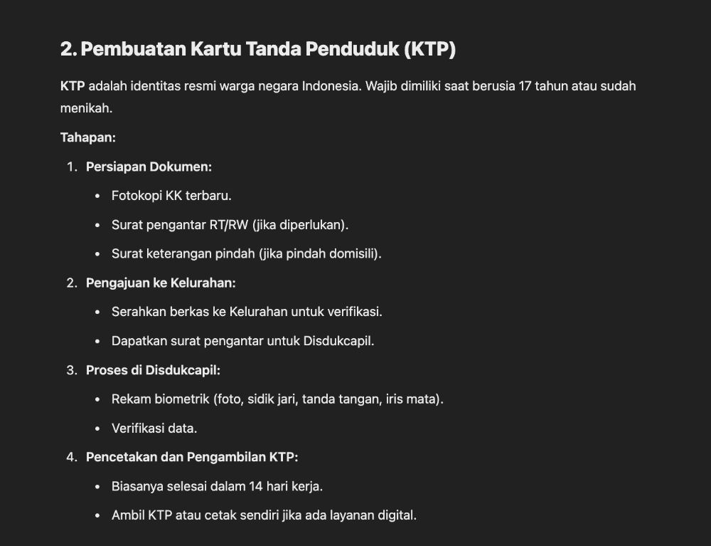 Pembuatan KTP